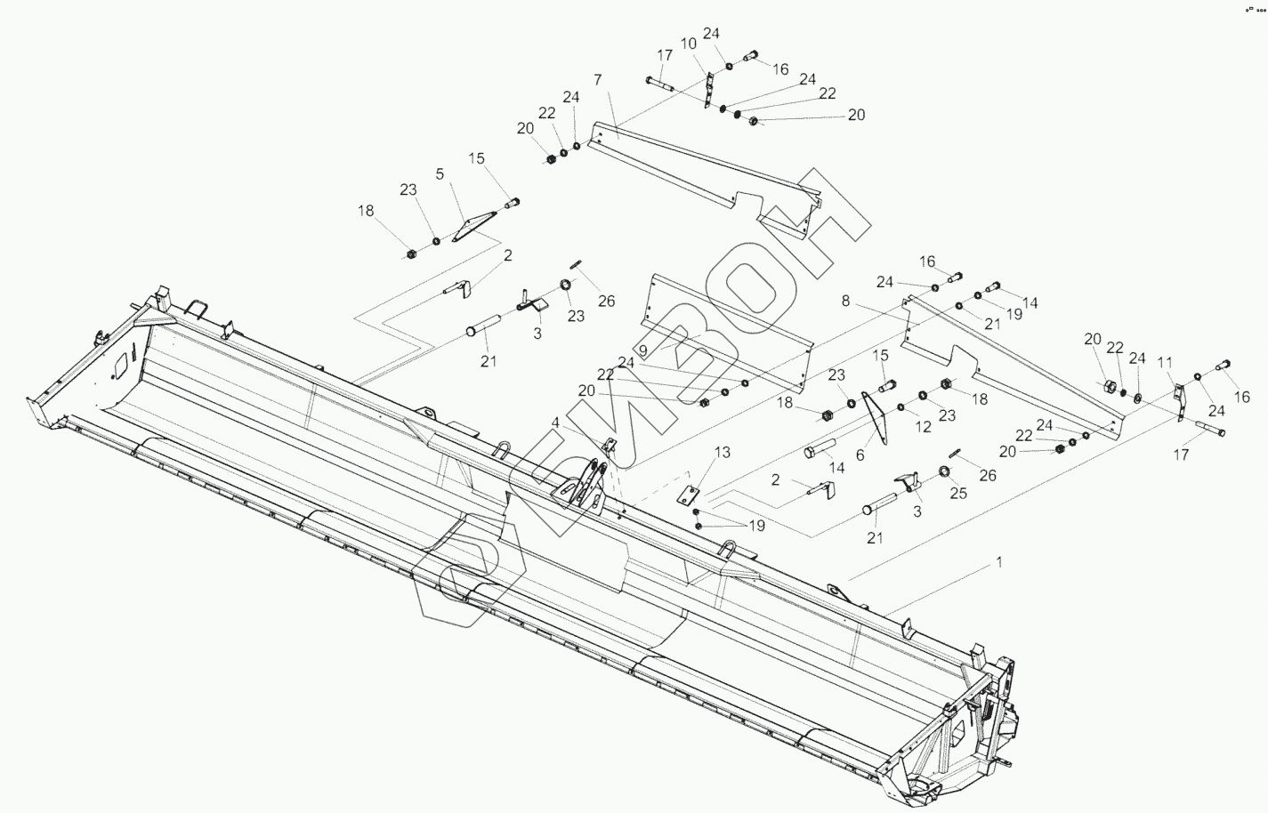 Кзр 1573170 эксцентрик левый