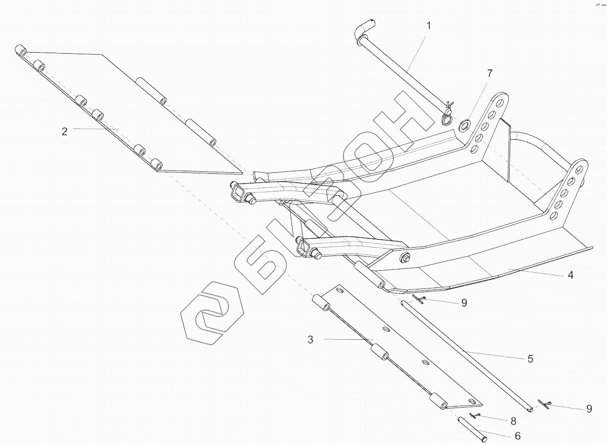 Кзр 1573170 эксцентрик левый