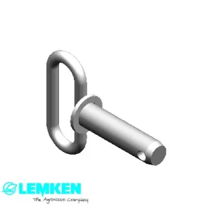 Палец с кольцевой рукояткой D25x79,5/100 Zn (Плуги Лемкен)