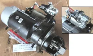 Стартер ЯМЗ ( U=12B, N=4кВт, Z=10) ЯМЗ-534,536.  ГАЗ NEXT (AZF4383, 11.132.402, M93R2002SE)