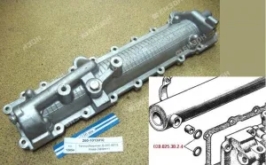 Теплообменник водомасляный Д-260, МТЗ, Нива-Эффект (ММЗ)