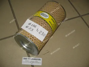 Элемент фильтрующий масляный А-01, Д-440,ЯМЗ,ТМЗ(ЭФМ-005) (М5302/M5302M)(840-1012040 (038))