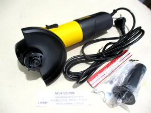 Шлифмашина угловая AGH125-900, 900 Вт, 125мм, 11000 об/мин / Denzel