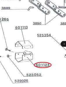 Кожух защитный ВОМ (Dondi DMR 45/55B)