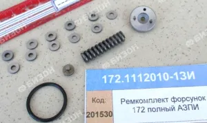 Ремкомплект форсунок 172 полный АЗПИ