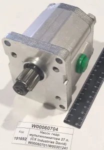 Насос гидравлический мультипликатора 27 л. (CX Industrias David) W00060701/W00301241