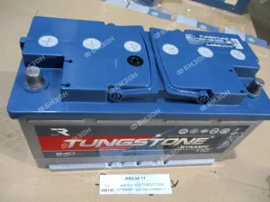 акб 6ст-110 TUNGSTONE DYNAMIC зал зар клемма (+ -)