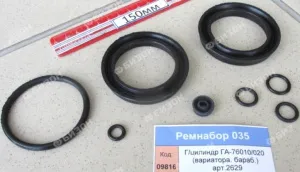 Ремнабор гидроцилиндра ГА-76010/020 (вариатора бараб.) арт.2629,9031, КН-6208