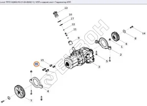 Датчик давления CVT (2404)
