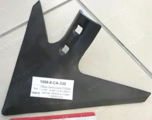 Лапа стрельчатая (330мм, α=80°, β=45°) 5,5Н (КШУ) наплав. Bellota (к стойке 1.04030.010) 
