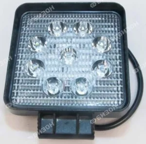 Фара светодиодная Автоэлектрика 27W, 9 диодов (110х42х140), 12/24V рассеянный свет