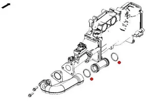 Кольцо 040-048-40 O-RING уплотнит. резин. (Fendt 933,936S4)