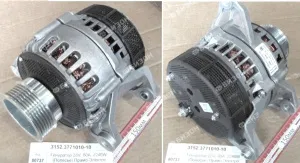 Генератор 28V, 2240W, 80A (Акрос, Вектор, Палессе) Прамо-Электро (поликлин. ремень)