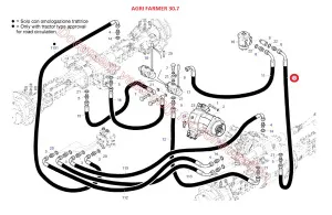 Рукав высокого давления 5/16 2SN L= 2450 (DIECI)