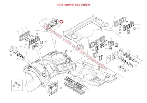 Панель приборов (Agri Star, Agri Farmer, Agri Max, Agri Tech, Mini Agri, Icarus, Dedalus DIECI)