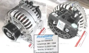 Генератор 28V, 2800 W, 120А МАЗ, УРАЛ дв. ЯМЗ-534, 536 ELTRA