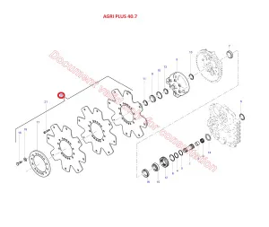 Комплект дисков (Agri Plus 40.7 DIECI)