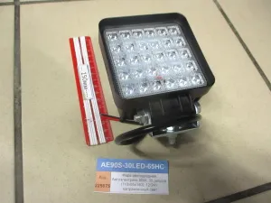 Фара светодиодная Автоэлектрика 90W, 30 диодов (110х65х140), 12/24V направленный свет