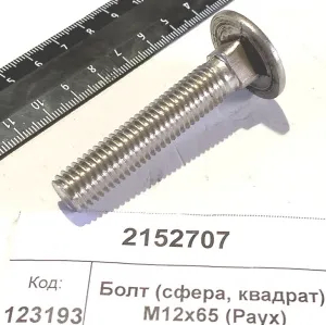 Болт (сфера, квадрат) М12х65 (Раух)
