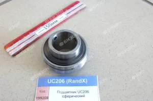 Подшипник UC206 30x62x38.1 сферический, RandX