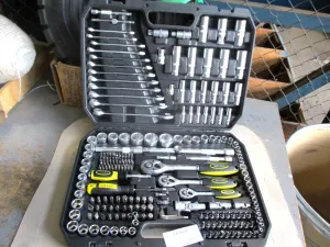 Набор инструмента универсальный 1/2", 1/4" и 3/8"DR, 216 предметов / Эврика