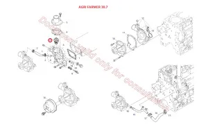 Термостат (Agri Farmer, Mini Agri DIECI) (дв-ль KUBOTA)3K-1C01173013