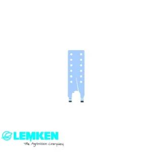 Кронштейн хвостового колес 10x120x378 (Лемкен)