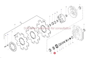Подшипник (Agri Plus 40.7 DIECI)
