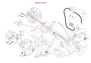 Блок управления (Agri Plus 40.7 DIECI)