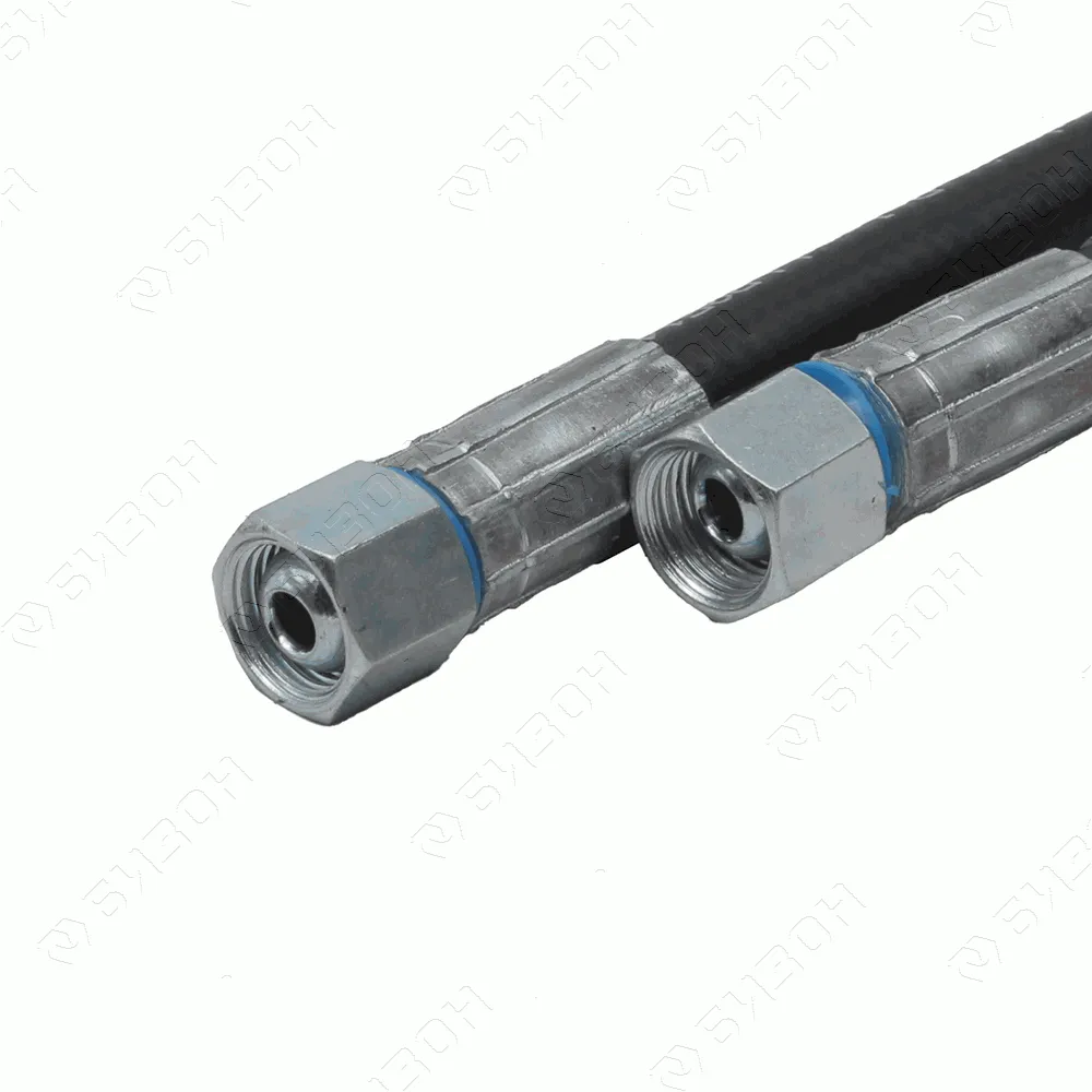 Рукав РВД М16х1,5 (08- 2SN S19 DK (М16*1,5) - 1110мм (комб.)) GATES