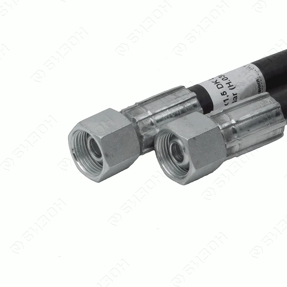 Рукав РВД М20х1,5 (10- 2SN S24 DK (М20*1,5) - 1410мм (МТЗ) GATES
