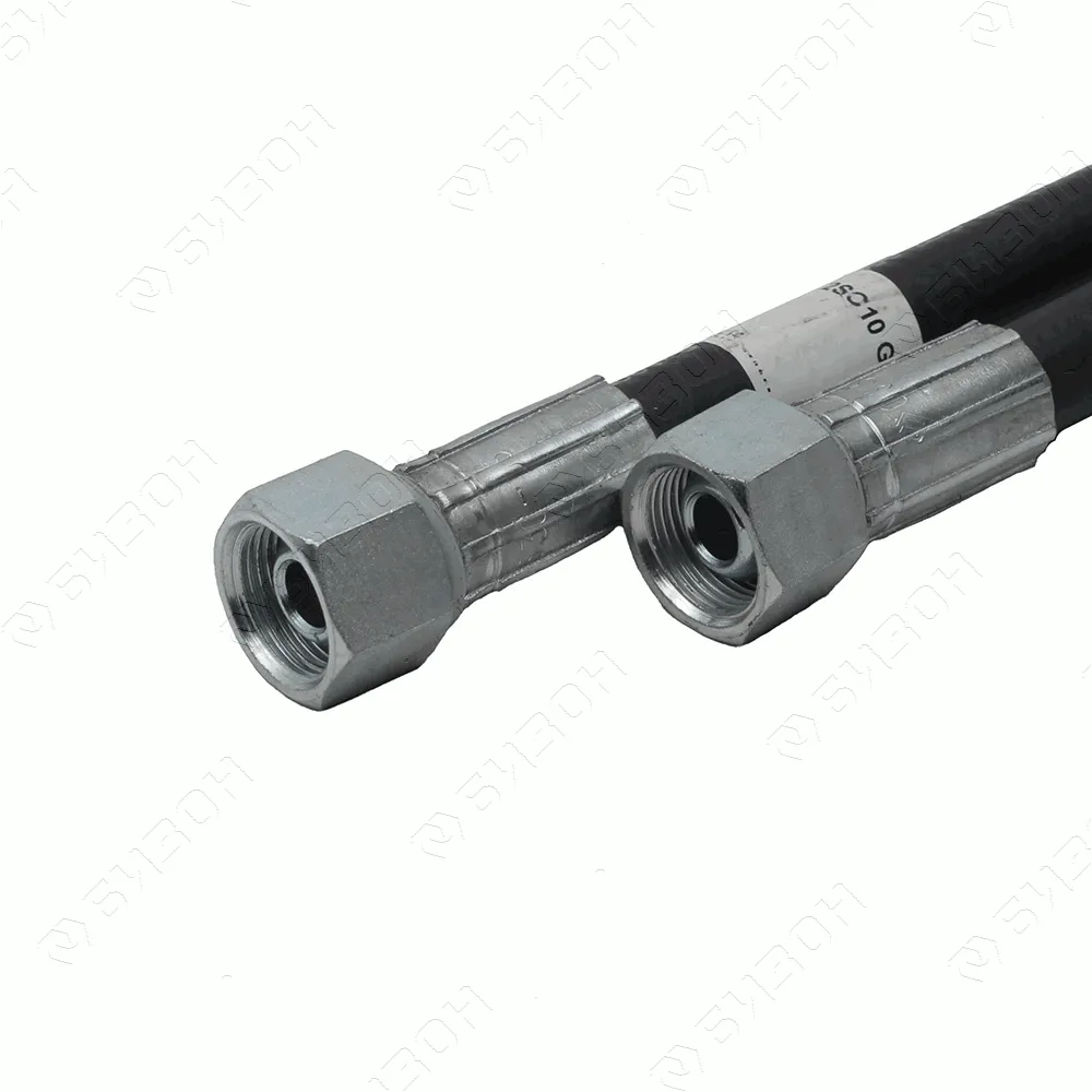 Рукав РВД М22х1,5 (12- 2SN S27 DK (М22*1,5) - 1210мм (комб.)) GATES