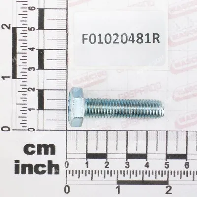 Болт М10х40-8.8 DIN933/UNI5739 (Гаспардо)