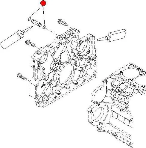 Кольцо 042-050-40 O-RING (зеленое) уплотнит. резин. (Fendt 936) 