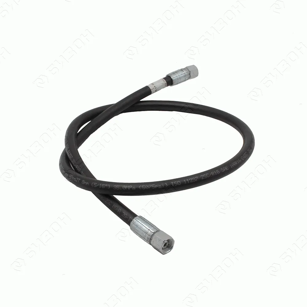 Рукав РВД М16х1,5 (08- 2SN S19 DK (М16*1,5) - 1610мм (комб.)) GATES