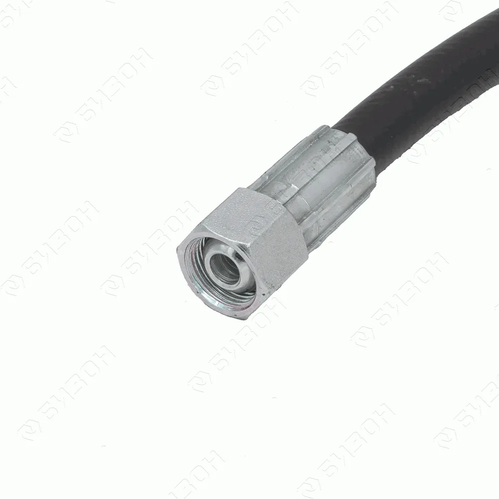 Рукав РВД М20х1,5 (10- 2SN S24 DK (М20*1,5) (Г+Гуг, L=650мм) Г-обр.) GATES