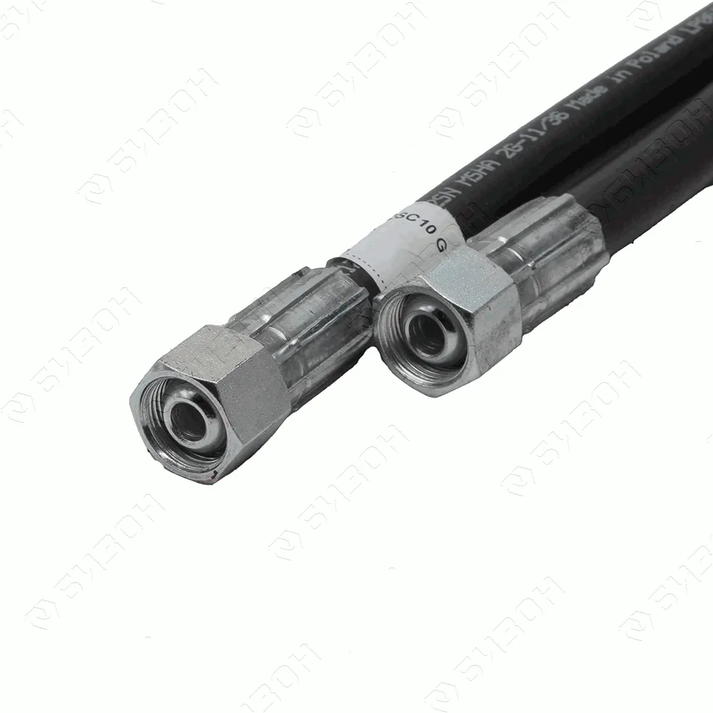 Рукав РВД М20х1,5 (10- 2SN S24 DK (М20*1,5) - 2110мм (МТЗ)) GATES