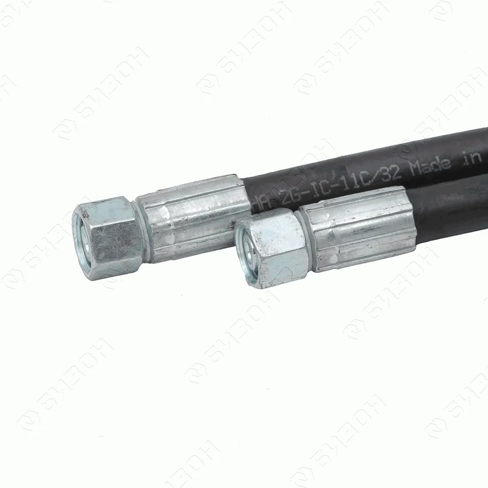 Рукав РВД М18х1,5 (10- 2SN DKO(г) М18*1,5 /DKO(г) М18*1,5 - 2500мм) (Г+Г) (DIN)) GATES
