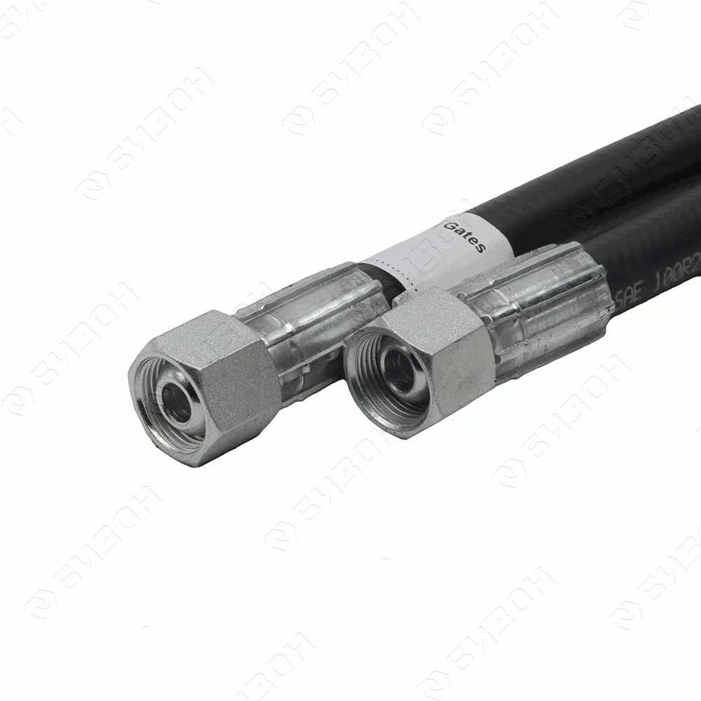 Рукав РВД М20х1,5 (10- 2SN S24 DK (М20*1,5) - 2500мм (МТЗ)) GATES