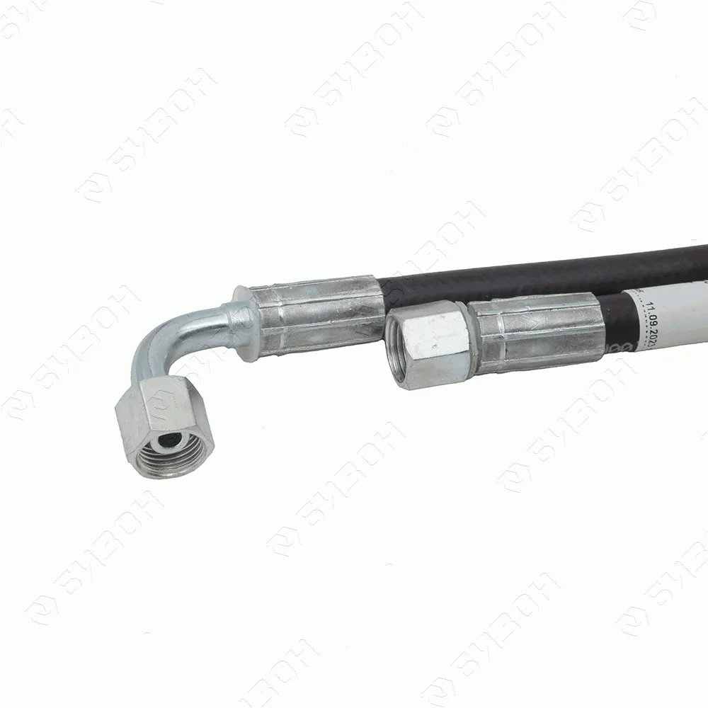 Рукав РВД М16х1,5 (08- 2SN-DK(г) М16х1,5-60° /DK(г) М16х1,5-60°(90°)-1700 (Г+Гуг)) GATES