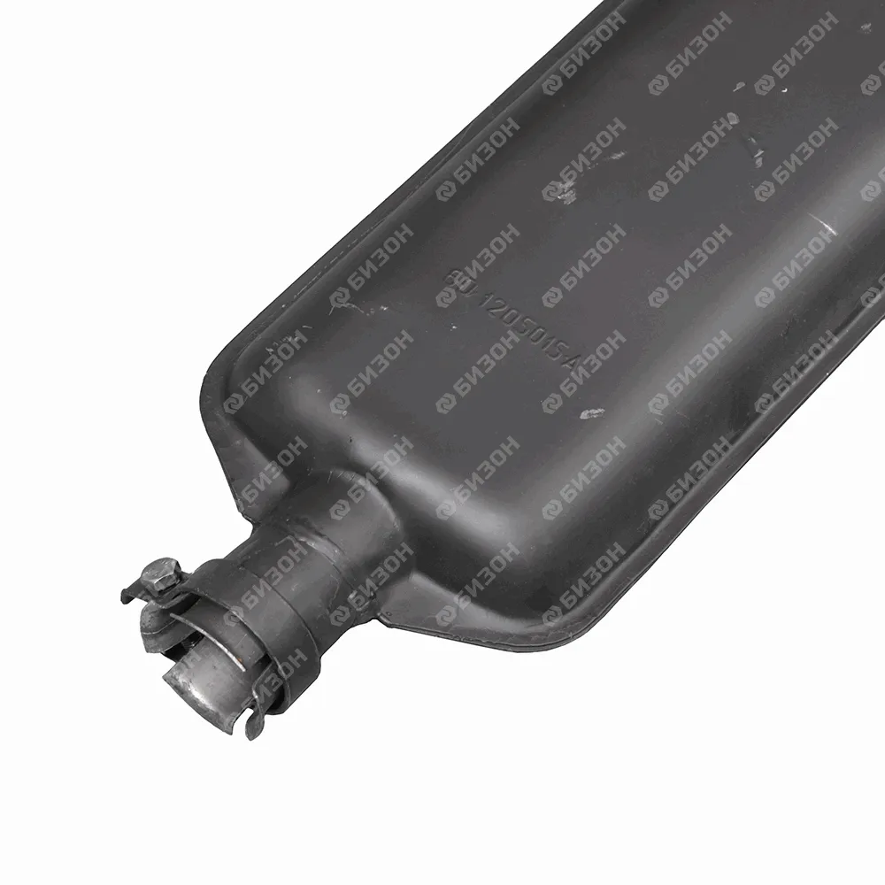 Глушитель МТЗ, ЮМЗ, Т-40 короткий с хомутом (L=930) (МЗАТГ)