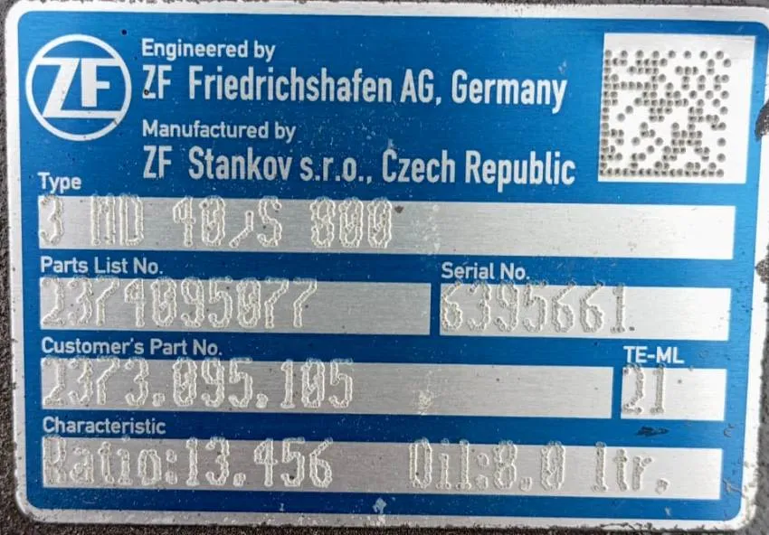Коробка диапазонов ведущего моста (ZF, Вектор) "Ростсельмаш"