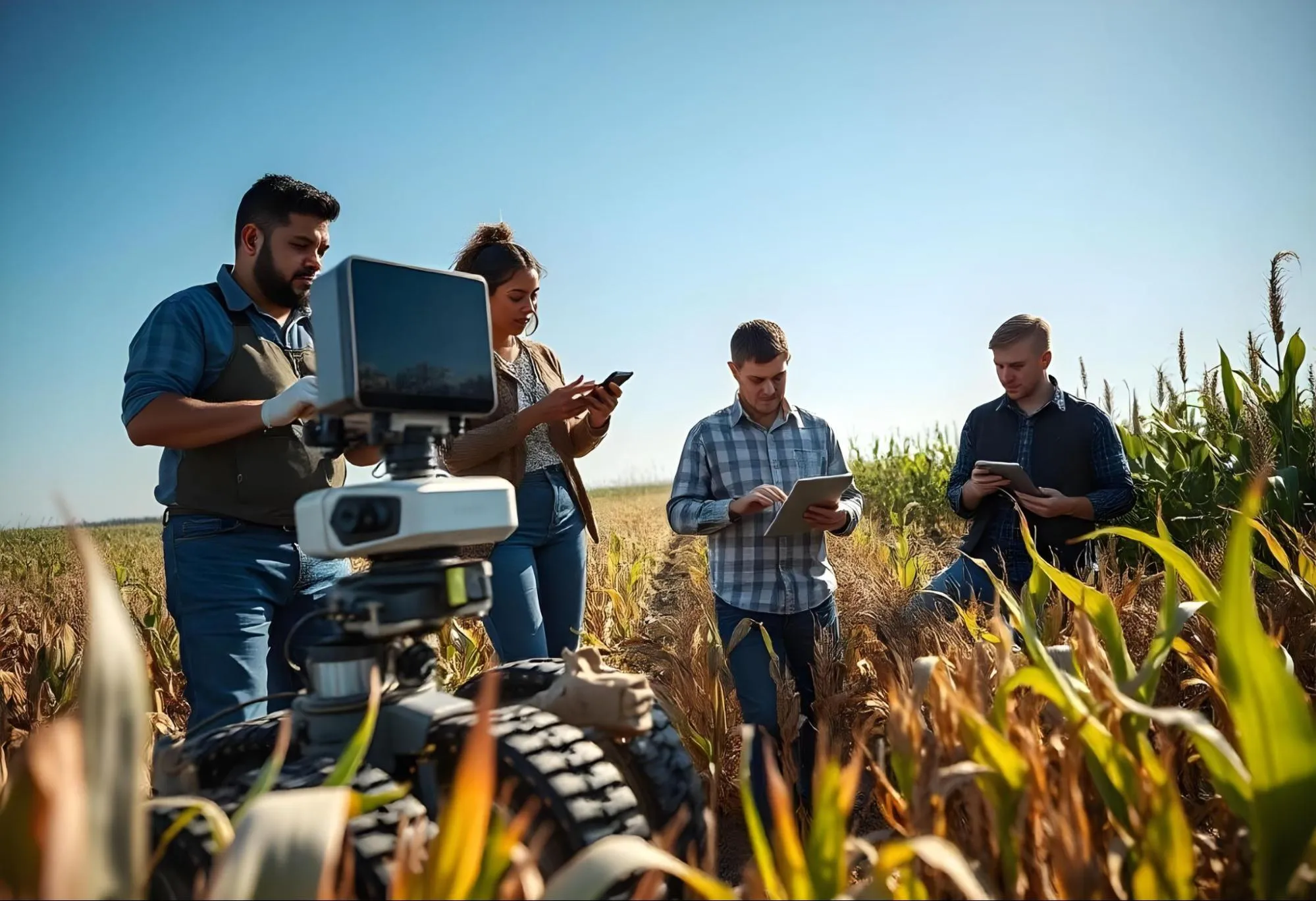  Применение робототехники в сельском хозяйстве: плюсы