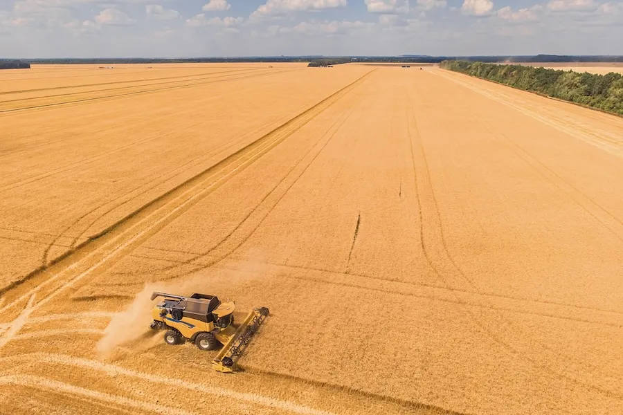 сельскохозяйственный комбайн
