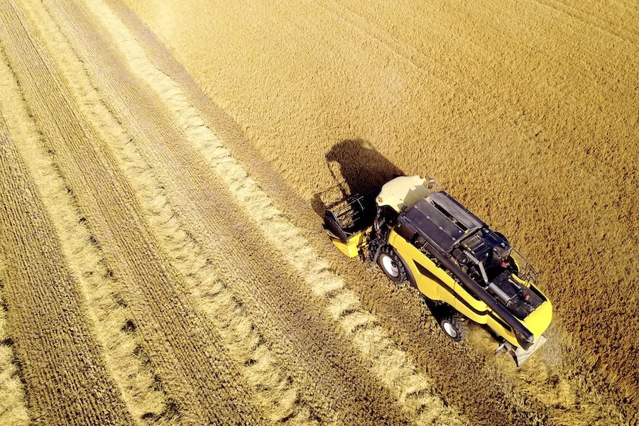 сельскохозяйственный комбайн